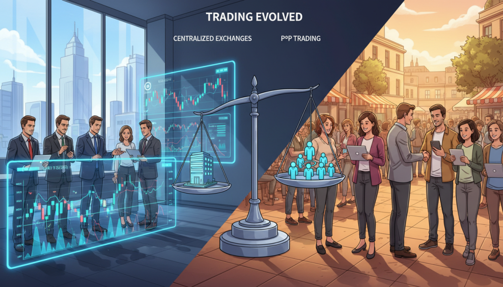 Centralized Exchanges Vs P2P Control Centralized Exchanges Vs P2P Control